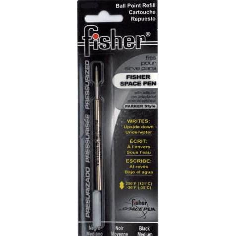 Fisher, Ersatzpatrone, Kugelschreibermine M schwarz