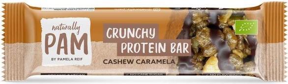 Produktbild Naturally Pam Crunchy Protein Bar CASHEW CARAMELA by Pamela Reif Box (Cashew Caramela, 360 g)