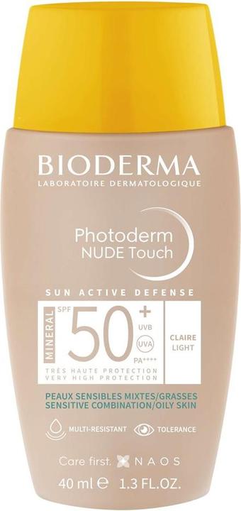 Immagine prodotto Bioderma Photoderm Nude Touch (Crema solare viso, SPF 50, 40 ml)