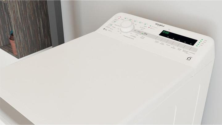 Produktbild Whirlpool TDLR 6240S DE Toplader-Waschmaschine 6 kg 1200 U/min C Weiss (6 kg, Oben)