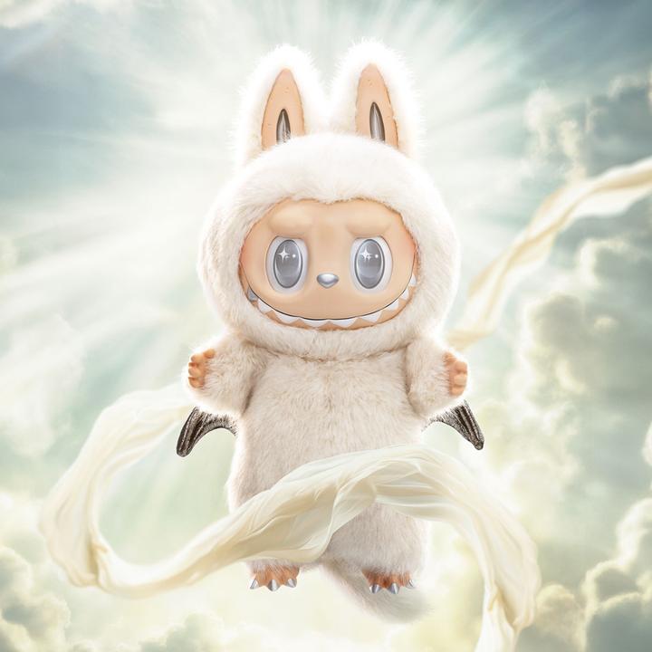 Actual product image Pop Mart THE MONSTERS - Labubu Angel in Cloud Vinyl Face Doll (58cm) (58 cm)