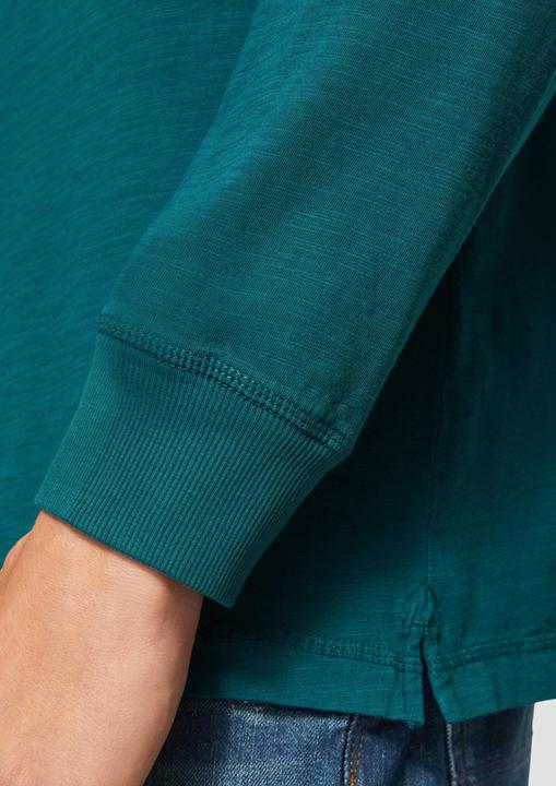 Actual product image S.Oliver T-Shirt Langarmshirt mit Henley-Ausschnitt und Garment Dye (3XL)