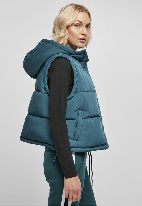 Produktbild Urban Classics Ladies Recycled Twill Puffer Vest (S)