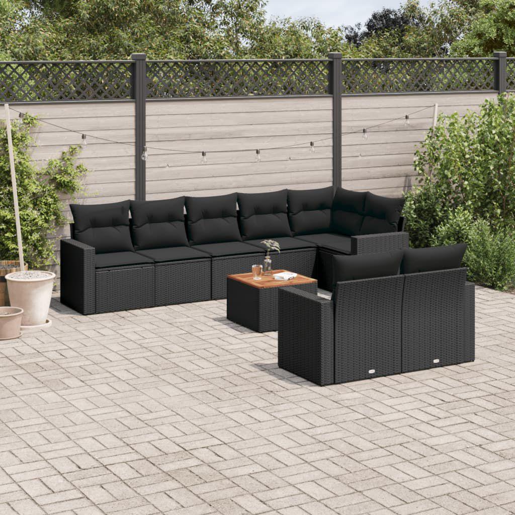 Thumbnail - VidaXL, Gartenlounge, 10-tlg. Garten-Lounge-Set mit Kissen
