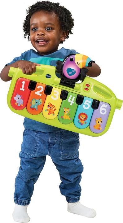 Actual product image VTech Tapis Tap Tap Piano évolutif (48.50 x 84.40 cm)