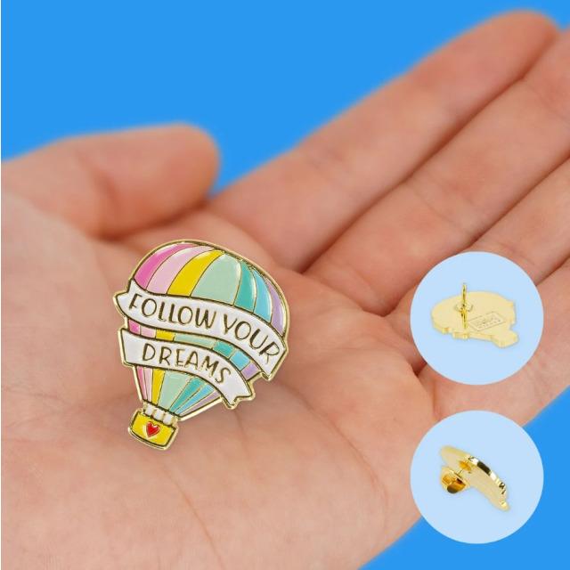 Legami Pin aus emailliertem Metall - Air Balloon