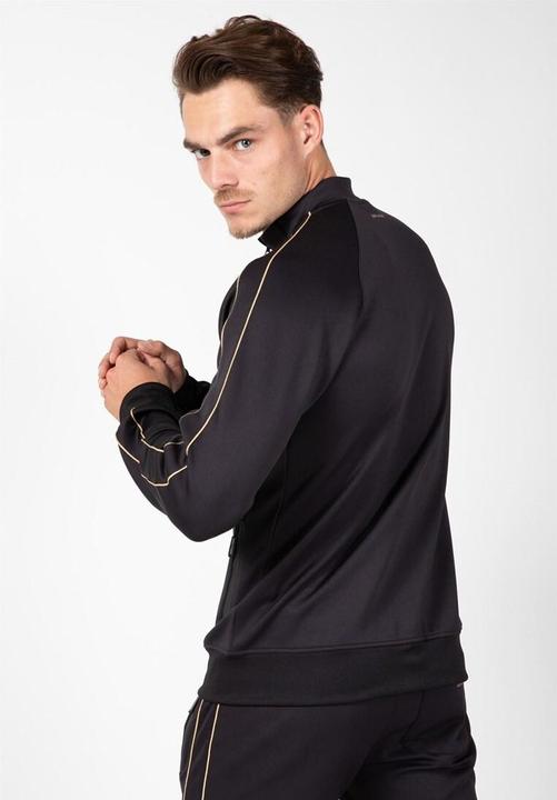 Immagine prodotto Gorilla Wear Giacca da ginnastica reversibile nero/oro (S)