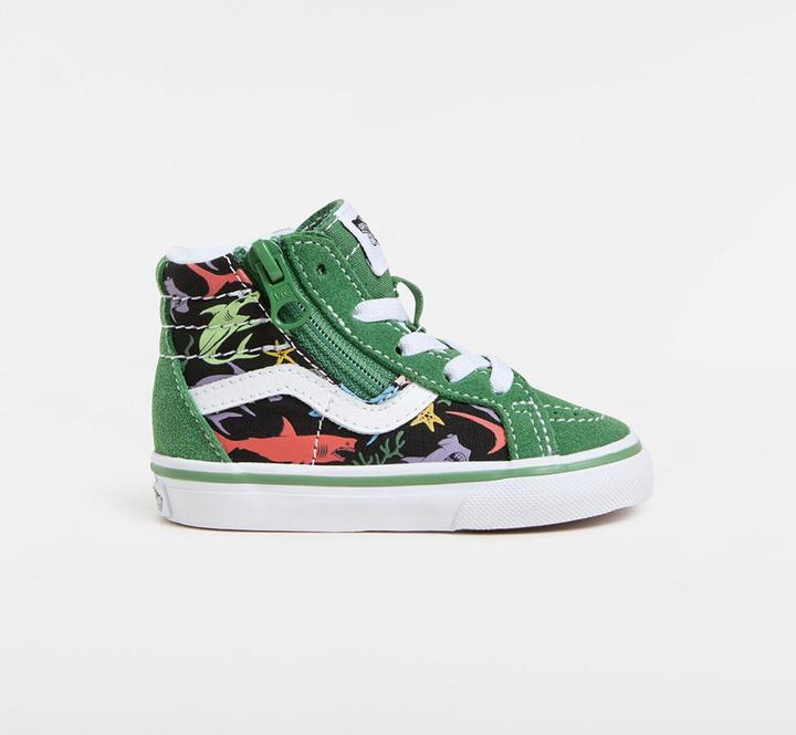Produktbild Vans SK8-Hi Reissue Side Zip GLOW SHARKS GREEN/MULTI (22.5)