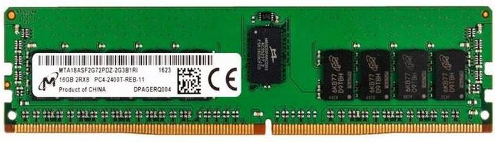 Produktbild Micron 16GB DDR4-3200 2RX8 ECC RDIMM (1 x 16GB, 3200 MHz, DDR4-RAM, DIMM)