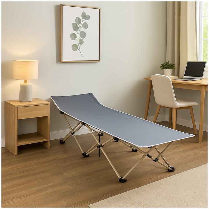 Actual product image HTI-Living Klappbare Liege Binia Campingbett Gästebett Polyester