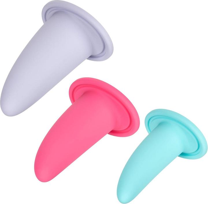 Actual product image CalExotics She-ology® Advanced 3-Piece Wearable Vaginal Dilator Set