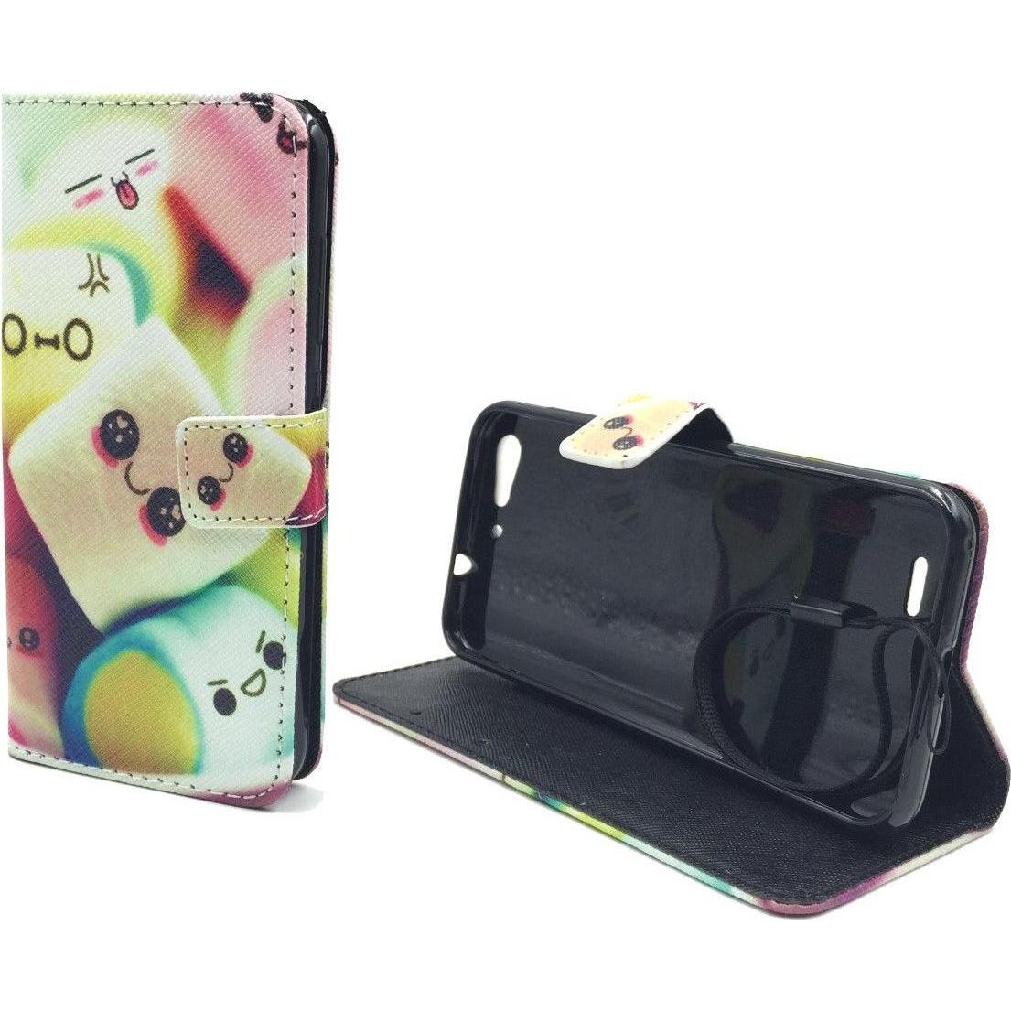 Thumbnail - König Design Schutz Handy Hülle für Samsung Galaxy Tasche Case Cover Wallet Flip Etuis Motiv (Samsung Galaxy J1), Smartp...