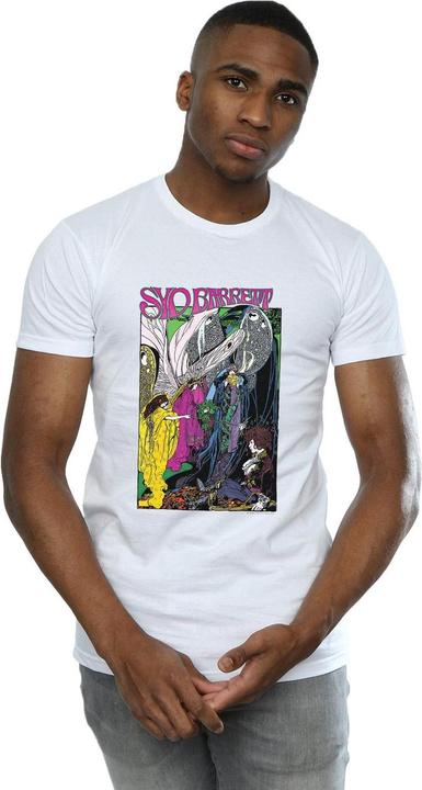 Actual product image Syd Barrett Mens Fairies Poster T-Shirt (M)