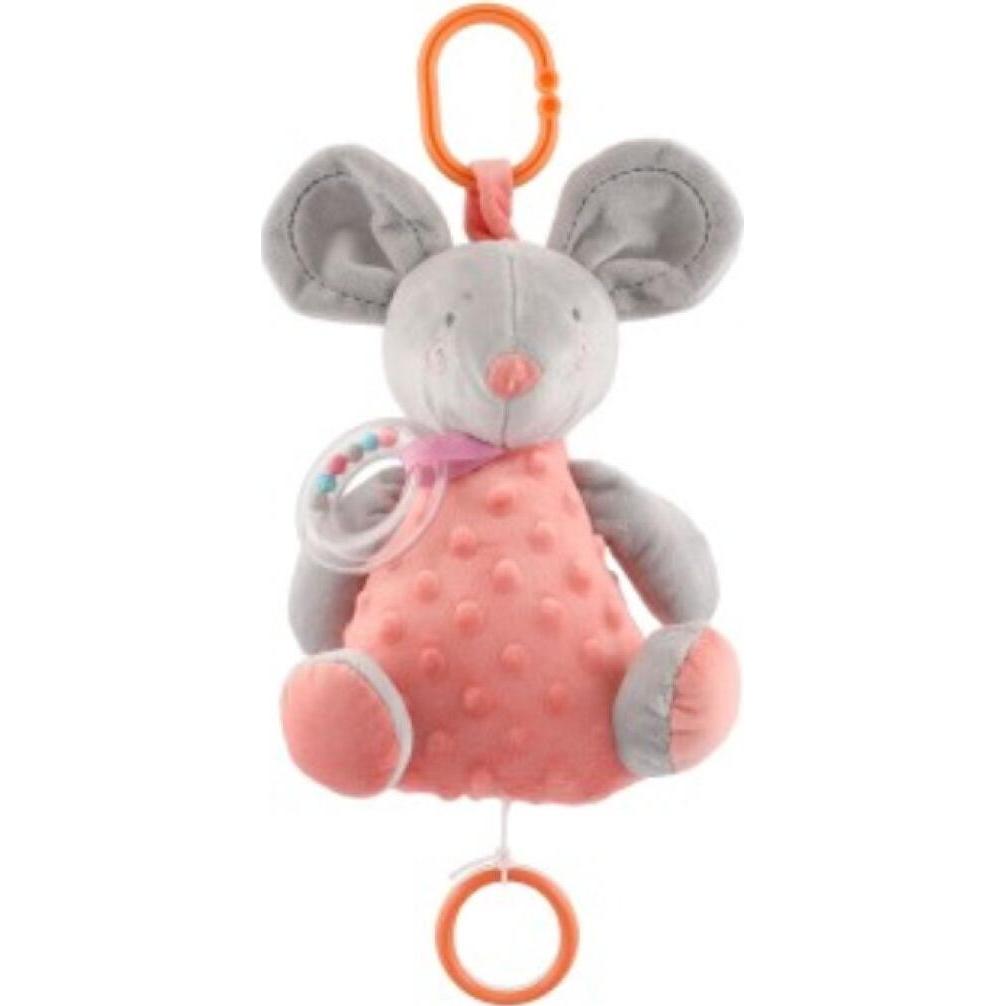 Thumbnail - Tullo, Spieluhr, Graues Mauspad aus Tüll 18 cm