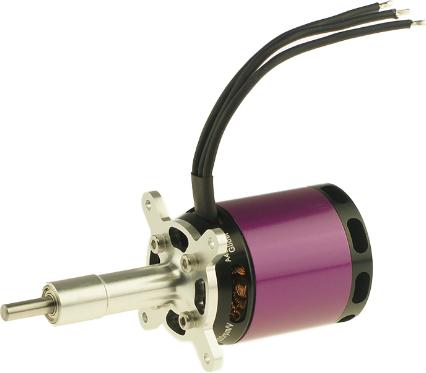 Actual product image Hacker Electric motor A40-10L V2 14-Pole Glider 500 rpm/V