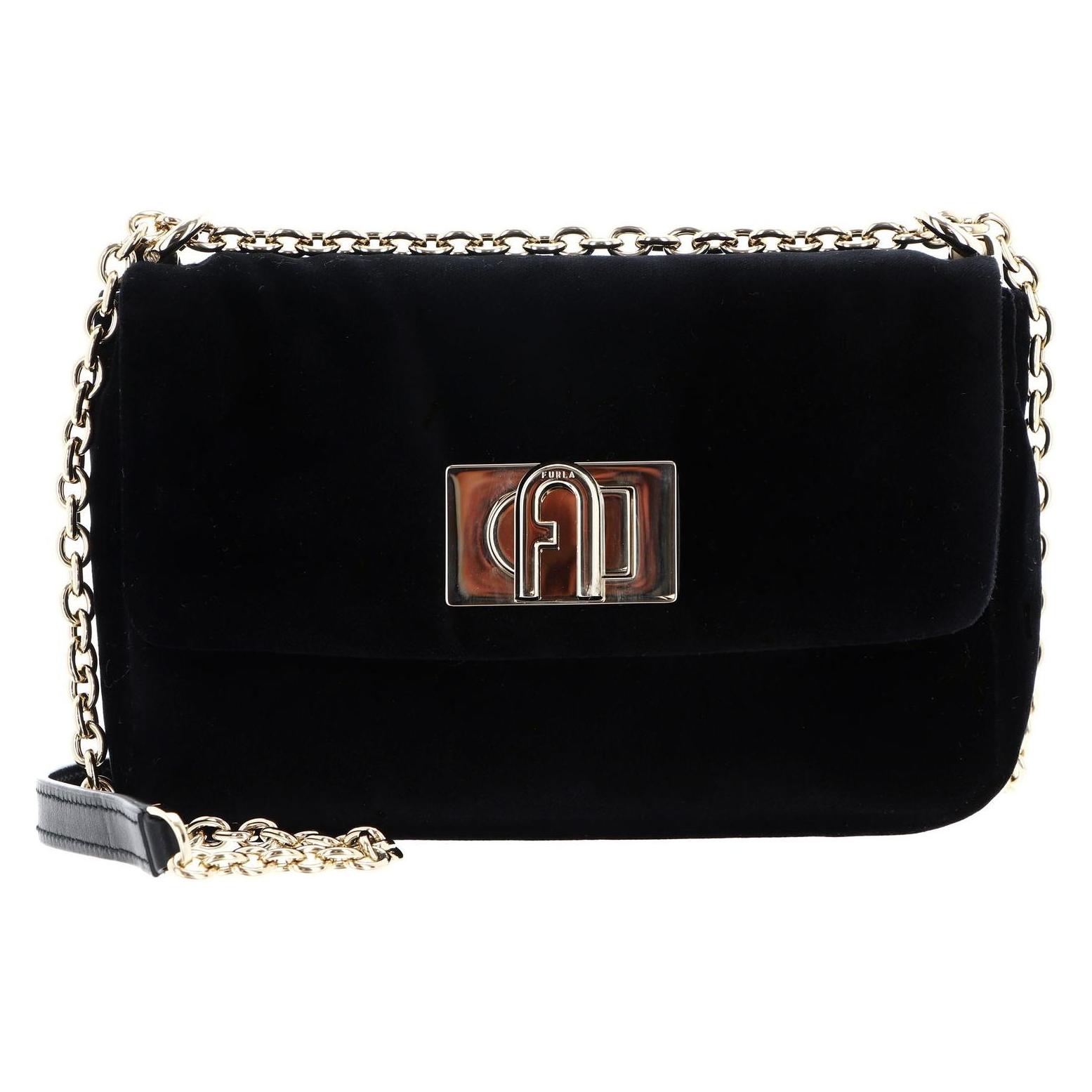 Furla, Damen, Handtasche, 1927 Mini Crossbody 20, Schwarz