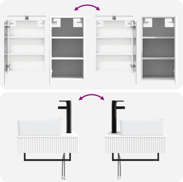 Produktbild vidaXL Badezimmermöbel