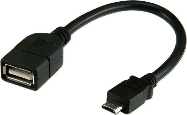 Actual product image Techly USB2.0 OTG cable A female - Micro-B (0.20 m, USB 2.0)
