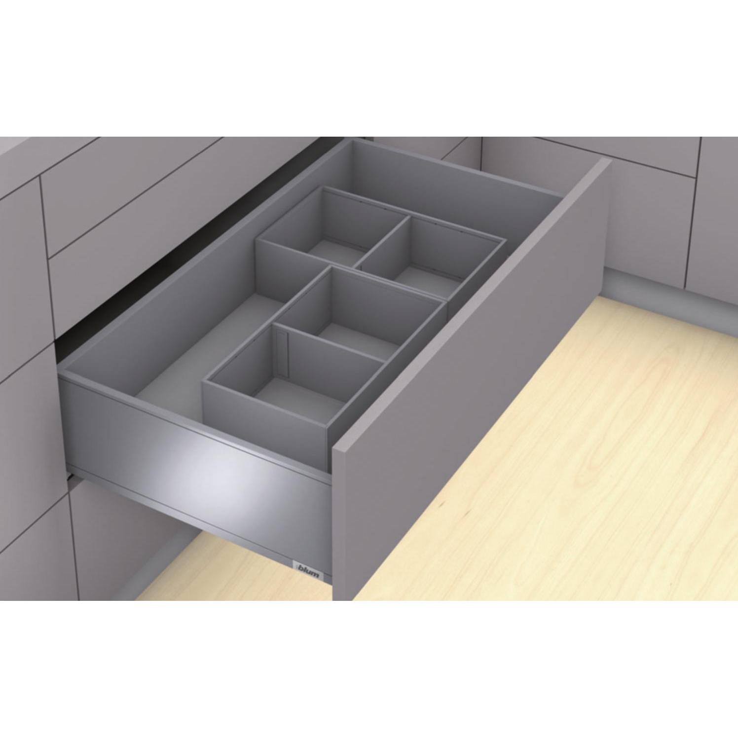 Thumbnail - Blum Rahmen für LEGRABOX AMBIA-LINE 218 für Frontschubkasten, Besteckkasten, Weiss