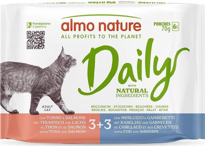 Actual product image Almo Nature Daily (Adult, 6 pcs., 420 g)