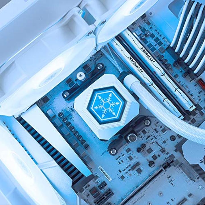 Actual product image Silverstone Permafrost PF240W-ARGB, V2 complete water cooling system
