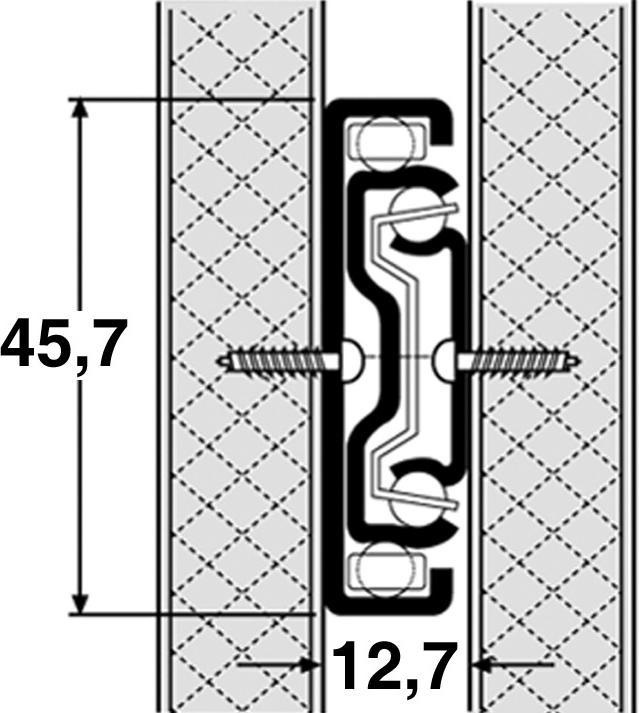 Actual product image Accuride Full extension ball bearing slides DH3832, corrosion resistant