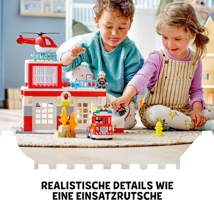 Immagine prodotto LEGO Stazione dei pompieri con elicottero (10970)