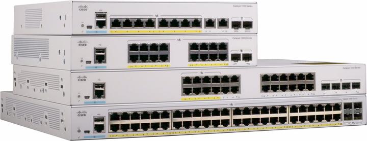 Produktbild Cisco 8 Port Rail Switch C1000-8T-2G-L (8 Ports)