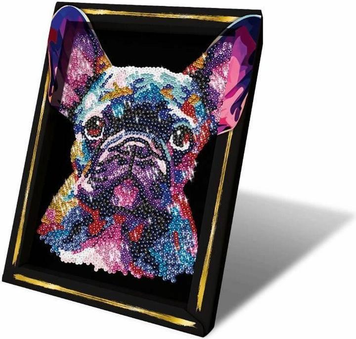 Actual product image Lansay Sequin art PopArt dog