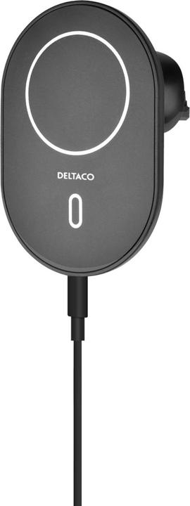 Deltaco Caricatore wireless per auto con magnete (15 W)