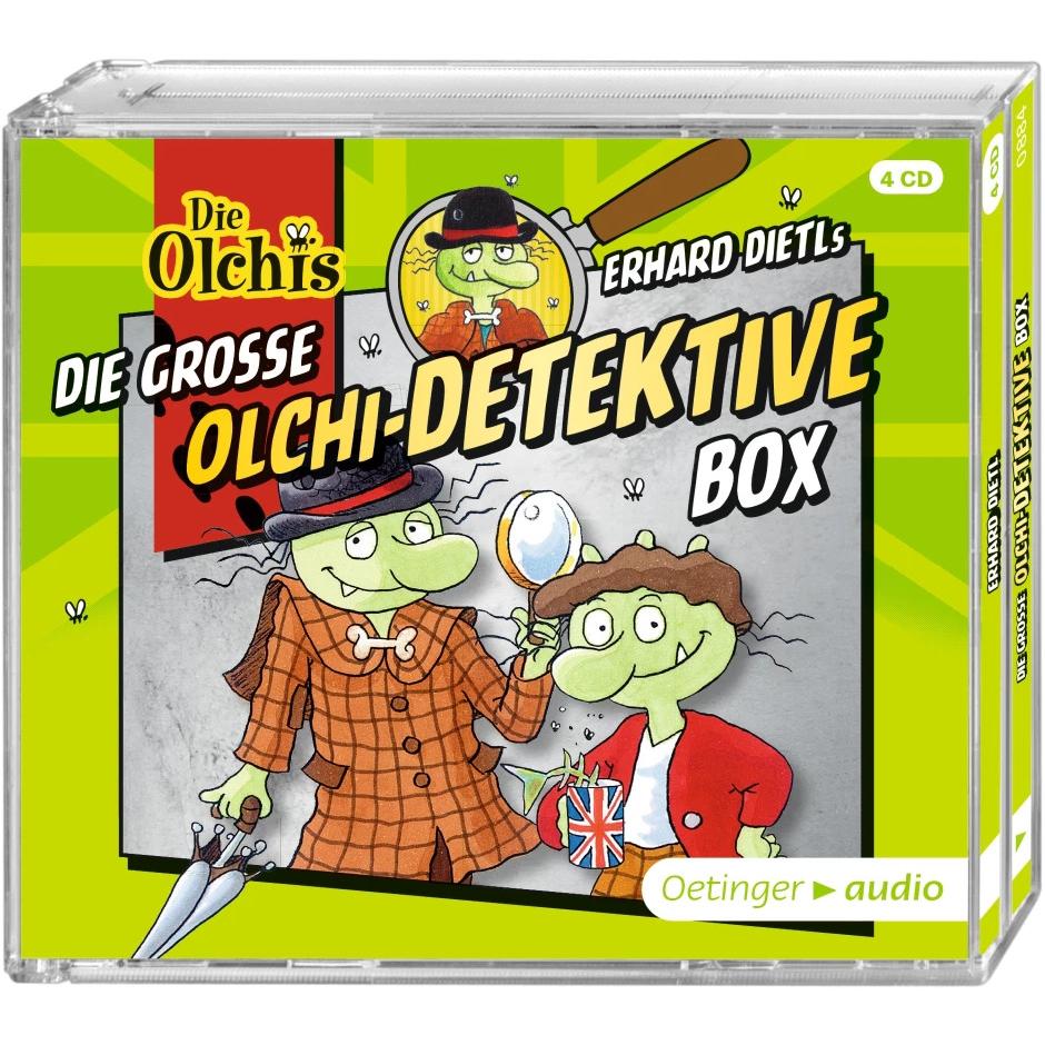 Thumbnail - Die grosse Olchi-Detektive-Box, Hörbücher von Erhard Dietl, Barbara Iland-Olschewski, Benjamin Dittrich, Frank Jordan, P...