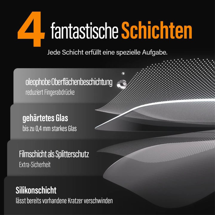 Actual product image PanzerGlass Ultra-Wide Fit (1 Piece, Apple iPhone 13)