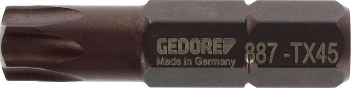 Actual product image Gedore 887 TX T45 Screwdriver Bit 5/16" Inner TX T45 (5/16")