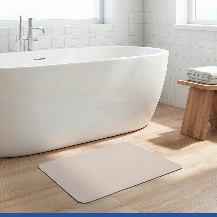 Produktbild Wenko Badematte Simi ecru (60 x 39 cm)