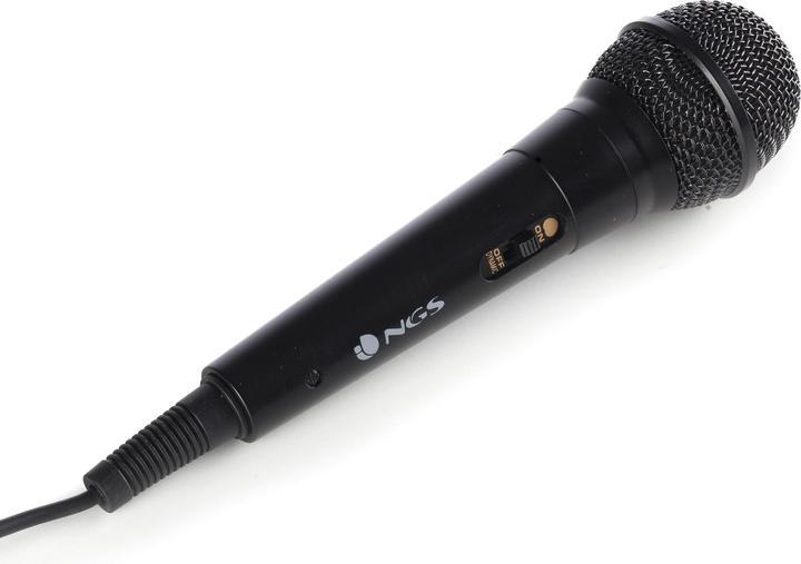 Image du produit NGS Singer Fire Black Karaoke microphone