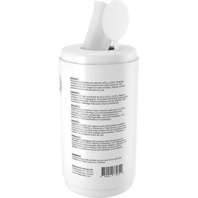 Thumbnail - Multibrackets MB Screen Cleaning Wipes 100pcs, Kamerareinigung, Weiss