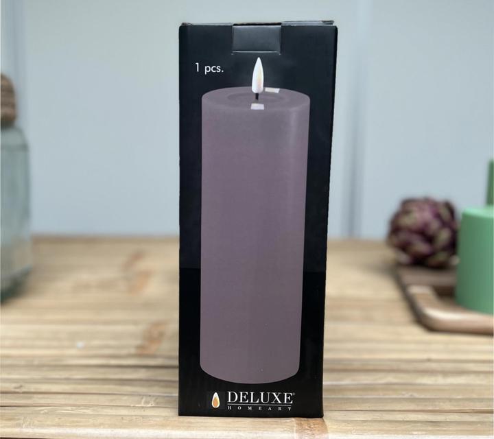 Image du produit Deluxe Homeart Bougie ronde LED Light Purple (1 x)