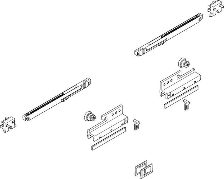 Vitris Accessoireset Portavant M50/M80 GLAS