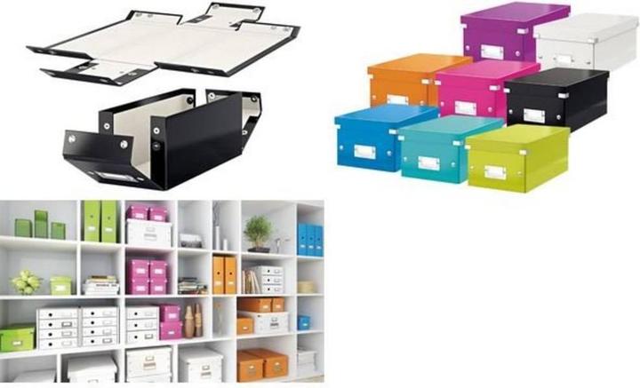Actual product image Leitz WOW Click & Store DVD storage box (Special)