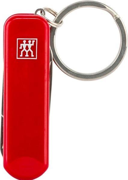 Actual product image Zwilling Multi-Tool w. Keychain, red, 57 mm