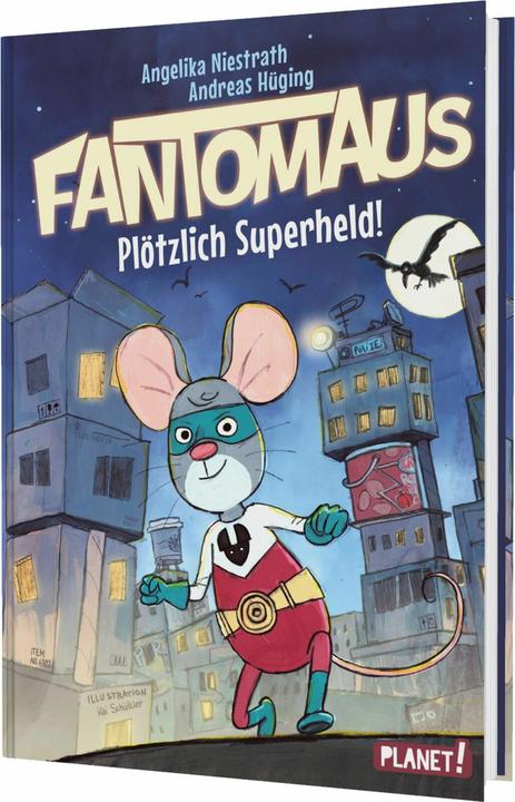 Fantomaus 1: Plötzlich Superheld! (Deutsch, Andreas Hüging, Angelika Niestrath, Kai Schüttler, 2026)