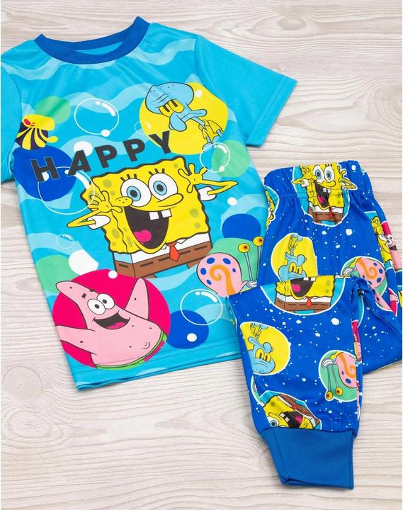 Image du produit Spongebob Squarepants Ensemble pyjama garçon Happy (140)