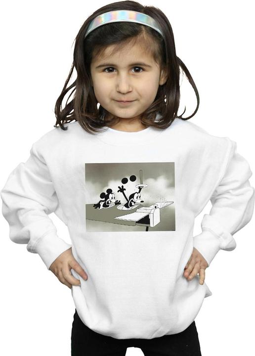 Produktbild Disney Mickey Mouse Crazy Pilot Sweatshirt Mädchen (140, 146)