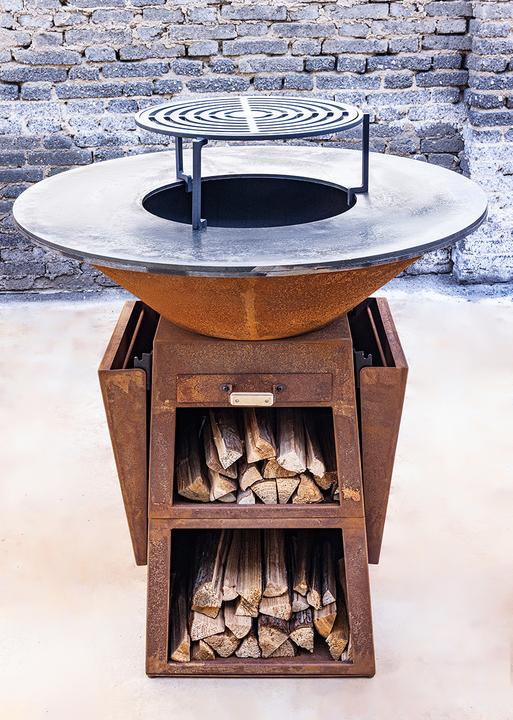 Actual product image Tedura Feuerschalen-Grill (88 cm)