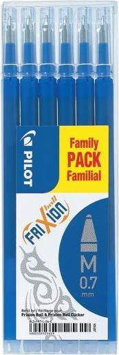 Image du produit Pilot Recharge FriXion FlowPack (Recharger, Bleu, 0.70 mm)