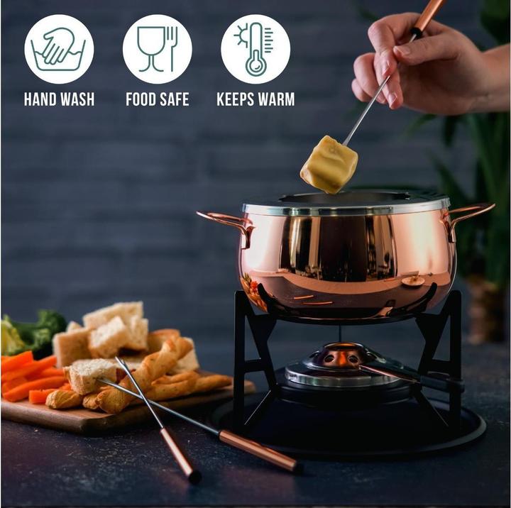 Produktbild Oak & Steel Fondue-Set (Käsefondue)
