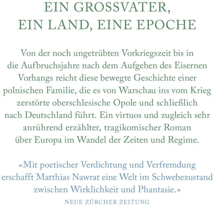 Produktbild Die vielen Tode unseres Opas Jurek (Deutsch, Matthias Nawrat, 2015)