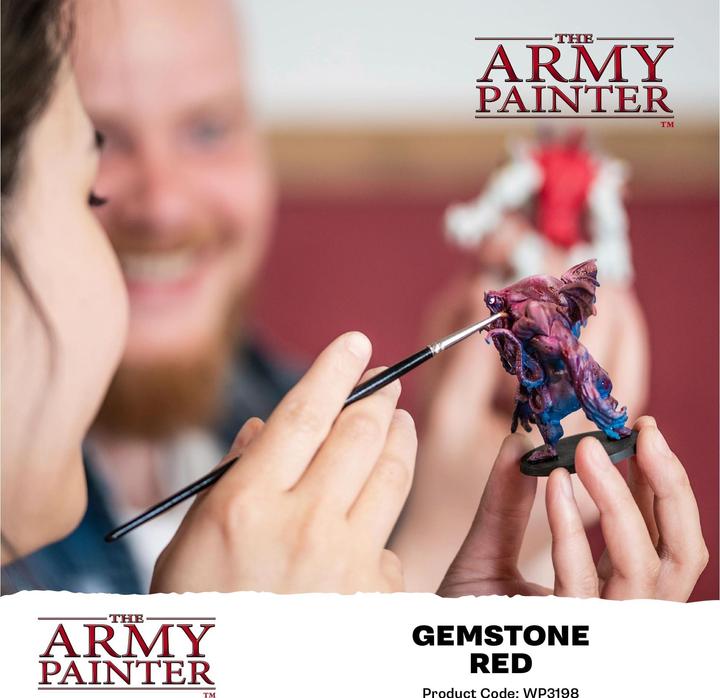 Produktbild The Army Painter Metallic-Farbe Warpaints Fanatic: Gemstone Red 18 ml (Gemstone Red, 18 ml)