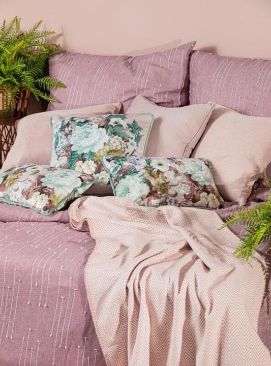 Image du produit Eurofirany TERRA COLLECTION AVINION8, 160 X 200 cm, 2 pcs. 70 X 80 cm, color : heather (Housse de couette, 160 x 200 cm)
