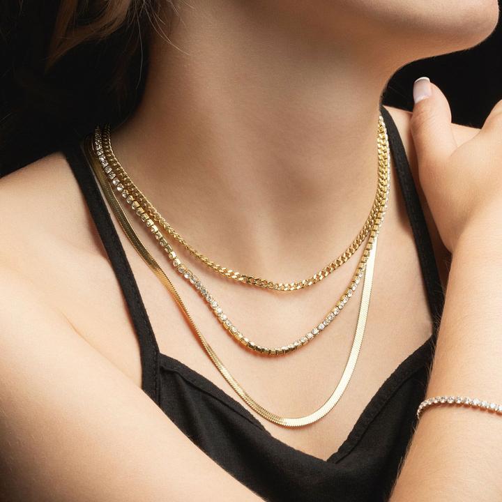 Produktbild Lotus Collier (Edelstahl, 50 cm)